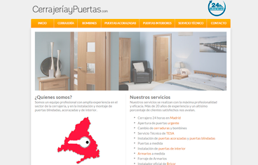 Vista de Cerrajería y Puertas