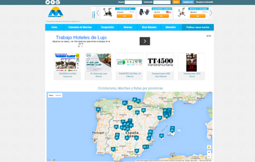 Vista de Marchas y Rutas